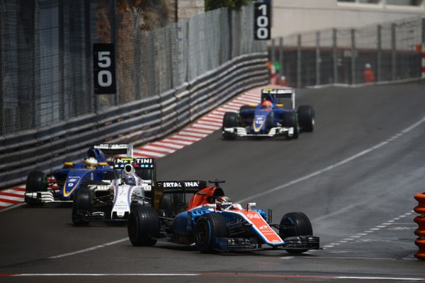 Formula One World Championship 2016, Round 6, Monaco Grand Prix, Monte Carlo, Monaco, Sunday 29 May 2016 - Pascal Wehrlein (GER) Manor Racing MRT.