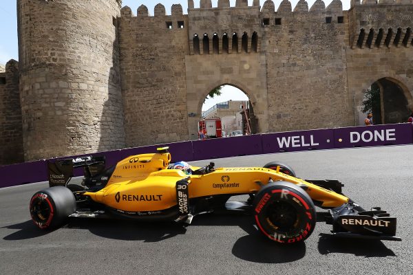 Formula One World Championship 2016, Round 8, European Grand Prix, Baku, Azerbaijan, Saturday 18 June 2016 - Jolyon Palmer (GBR) Renault Sport F1 Team RS16.