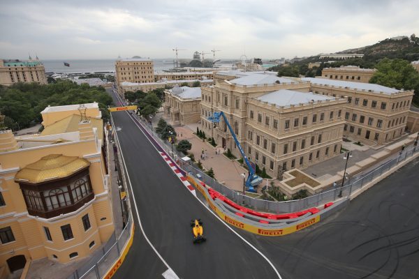 Formula One World Championship 2016, Round 8, European Grand Prix, Baku, Azerbaijan, Friday 17 June 2016 - Kevin Magnussen (DEN) Renault Sport F1 Team RS16.