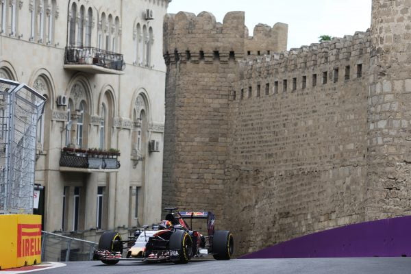 Formula One World Championship 2016, Round 8, European Grand Prix, Baku, Azerbaijan, Friday 17 June 2016 - Daniil Kvyat (RUS) Scuderia Toro Rosso STR11.