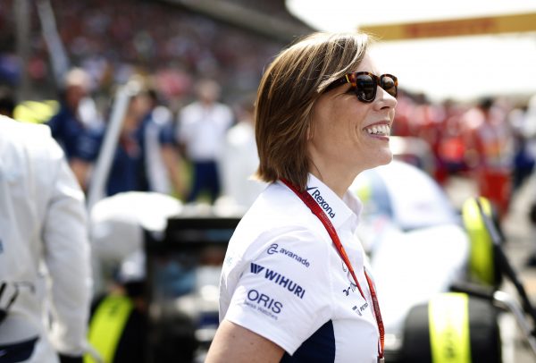 Shanghai International Circuit, Shanghai, China. Sunday 17 April 2016. Claire Williams, Deputy Team Principal, Williams Martini Racing. Photo: Glenn Dunbar/Williams ref: Digital Image _W2Q9903