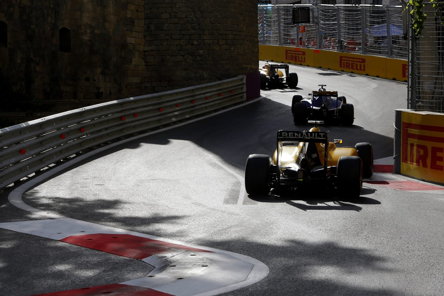 Renault-coureurs houden de moed erin