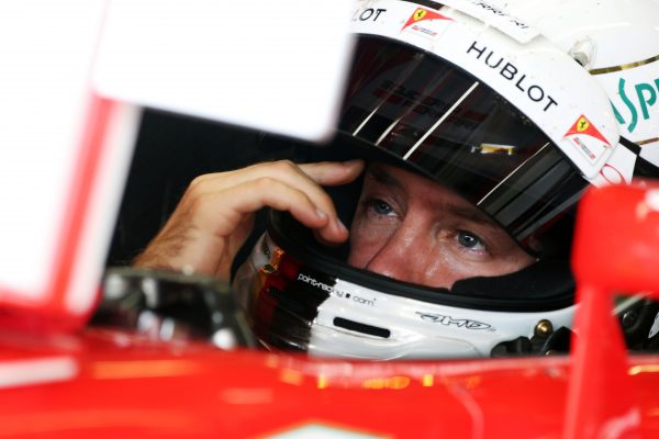 Formula One World Championship 2016, Round 10, British Grand Prix, Silverstone, England, Friday 8 July 2016 - Sebastian Vettel (GER) Ferrari SF16-H.