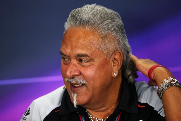 Formula One World Championship 2016, Round 10, British Grand Prix, Silverstone, England, Friday 8 July 2016 - Dr. Vijay Mallya (IND) Sahara Force India F1 Team Owner in the FIA Press Conference.