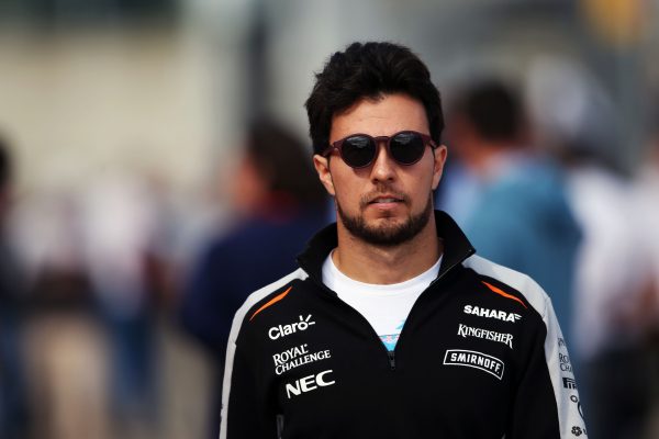 Formula One World Championship 2016, Round 10, British Grand Prix, Silverstone, England, Friday 8 July 2016 - Sergio Perez (MEX) Sahara Force India F1.