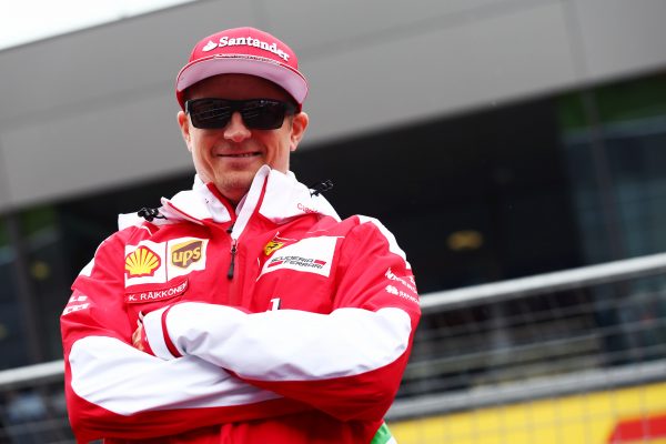 Formula One World Championship 2016, Round 9, Austrian Grand Prix, Spielberg, Austria, Sunday 3 July 2016 - Kimi Raikkonen (FIN) Ferrari on the drivers parade.