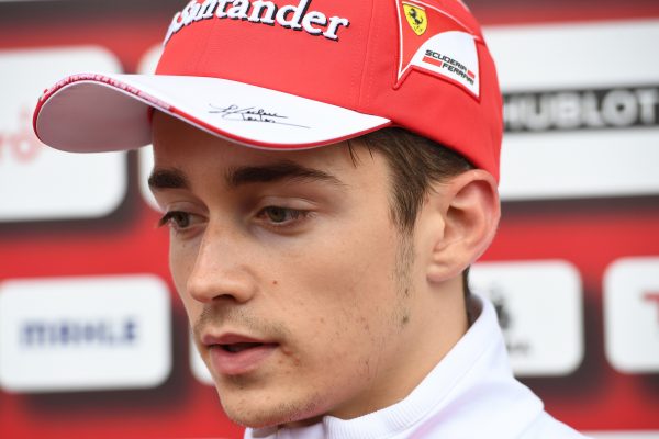 www.sutton-images.com Charles Leclerc (MON) Ferrari Test Driver at Formula One Testing, Day One, Silverstone, England, Tuesday 12 July 2016.