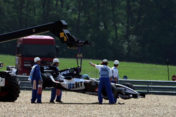 De Formule 1-carrière van Chanoch Nissany was snel voorbij.