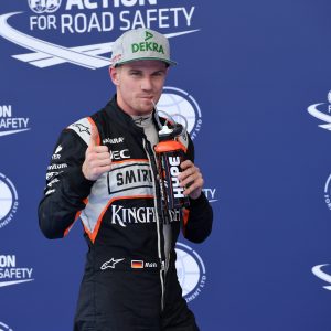 Hülkenberg zorgde dat Force India er weer goed bij zat.