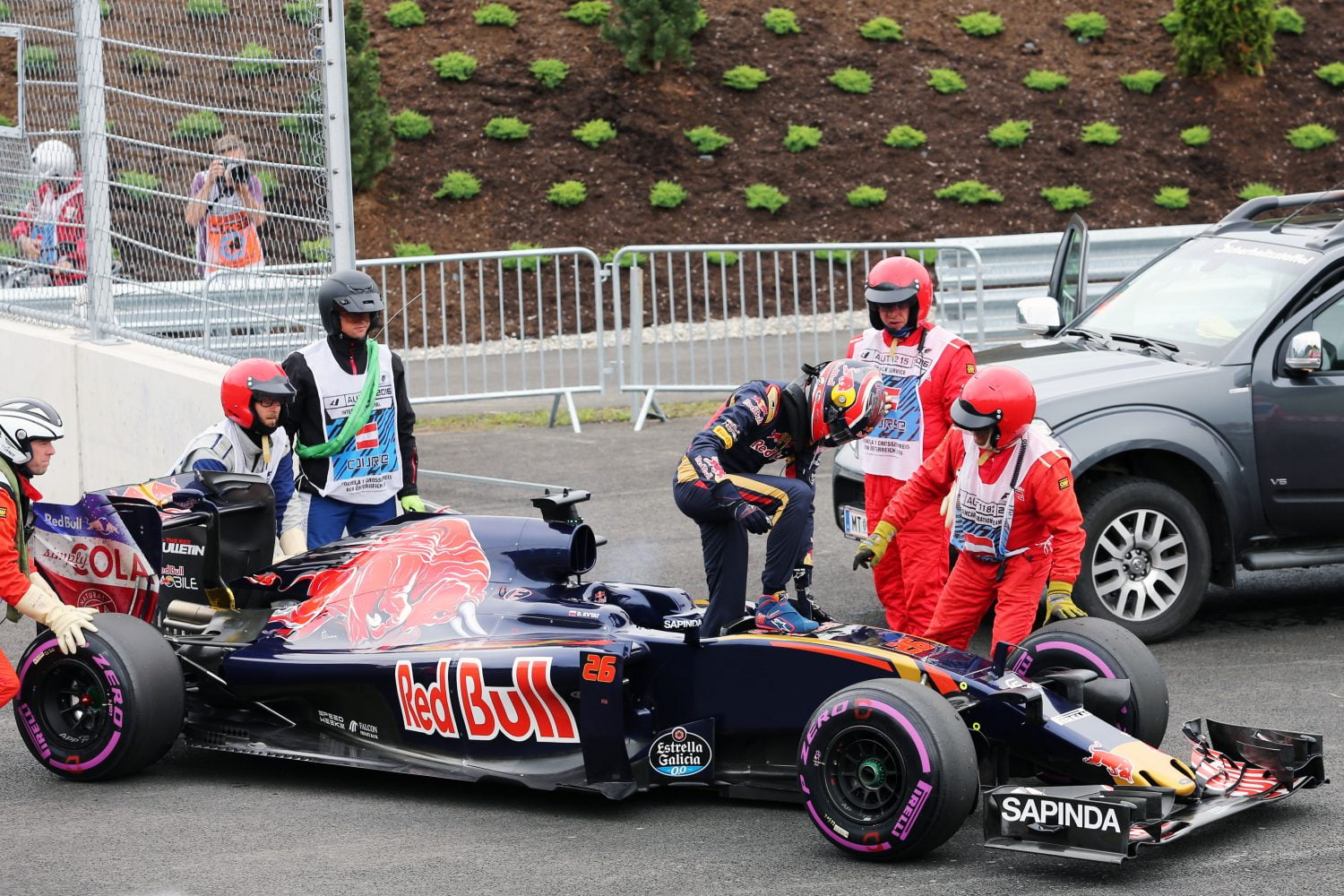 Kvyat wordt opnieuw op de proef gesteld