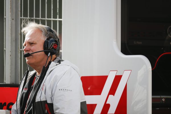 www.sutton-images.com Gene Haas (USA) Founder and Chairman, Haas F1 Team at Formula One Testing, Day Two, Barcelona, Spain, Tuesday 23 February 2016.
