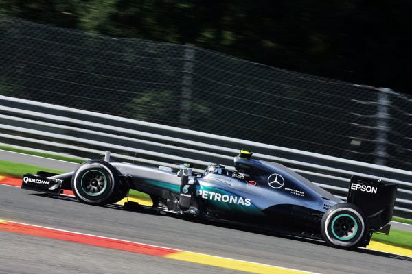 Formula One World Championship 2016, Round 13, Belgian Grand Prix, Francorchamps, Belgium, Friday 26 August 2016 - Nico Rosberg (GER) Mercedes AMG F1 W07 Hybrid.