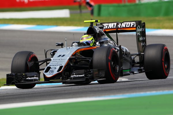 Formula One World Championship 2016, Round 12, German Grand Prix, Hockenheim, Germany, Saturday 30 July 2016 - Sergio Perez (MEX) Sahara Force India F1 VJM09.