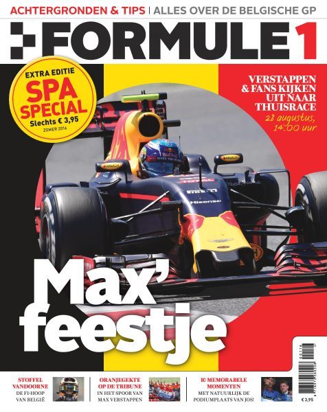 Formule 1 magazine Spa Special