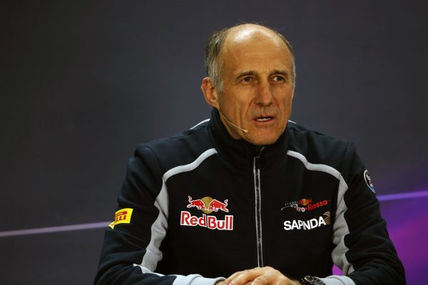 Formula One World Championship 2016, Round 2, Bahrain Grand Prix, Manama, Bahrain, Friday 1 April 2016 - Franz Tost (AUT) Scuderia Toro Rosso Team Principal in the FIA Press Conference.