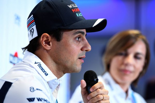 www.sutton-images.com Felipe Massa (BRA) Williams announces his retirement from F1 at the end of the season at Formula One World Championship, Rd14, Italian Grand Prix, Preparations, Monza, Italy, Thursday 1 September 2016.