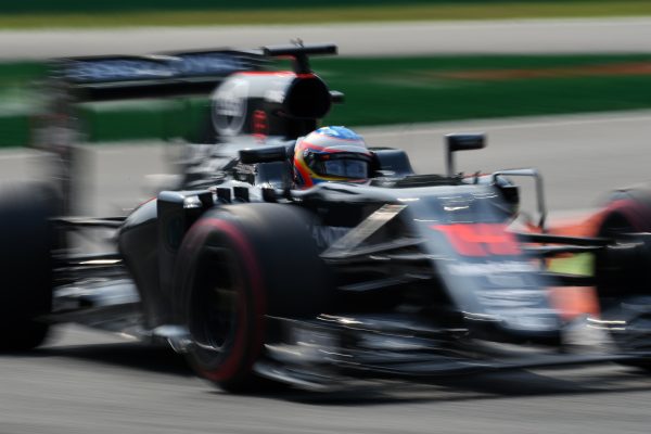 www.sutton-images.com Fernando Alonso (ESP) McLaren MP4-31 at Formula One World Championship, Rd14, Italian Grand Prix, Qualifying, Monza, Italy, Saturday 3 September 2016.