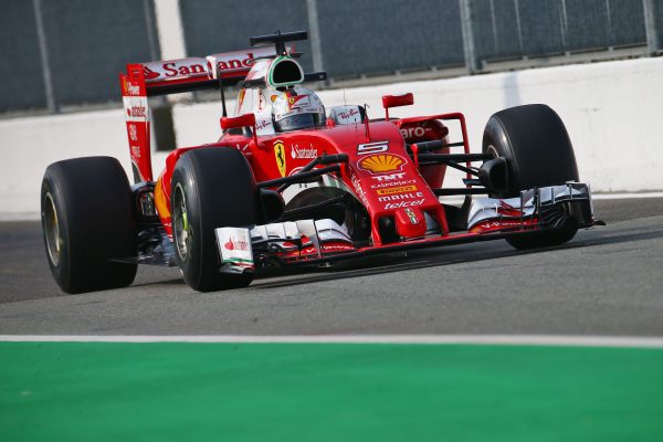 Formula One World Championship 2016, Round 14, Italian Grand Prix, Monza, Italy, Friday 2 September 2016 - Sebastian Vettel (GER) Ferrari SF16-H.