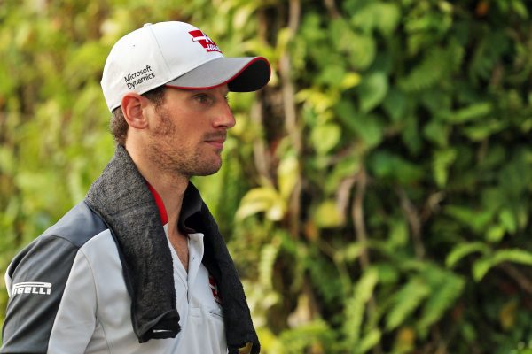 Formula One World Championship 2016, Round 15, Singapore Grand Prix, Singapore, Singapore, Sunday 18 September 2016 - Romain Grosjean (FRA) Haas F1 Team.