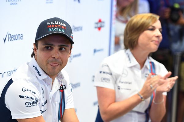 Felipe Massa kondigt zijn afscheid aan. Foto: Sutton Images