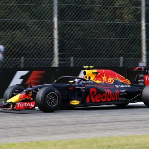 www.sutton-images.com Max Verstappen (NED) Red Bull Racing RB12 with halo at Formula One World Championship, Rd14, Italian Grand Prix, Practice, Monza, Italy, Friday 2 September 2016.