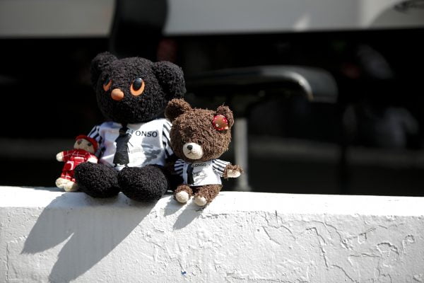 www.sutton-images.com Teddy bears at Formula One World Championship, Rd17, Japanese Grand Prix, Preparations, Suzuka, Japan, Thursday 6 October 2016.