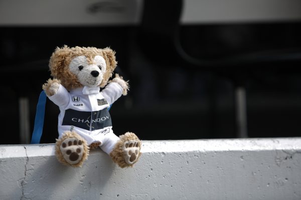 www.sutton-images.com Teddy bear at Formula One World Championship, Rd17, Japanese Grand Prix, Preparations, Suzuka, Japan, Thursday 6 October 2016.