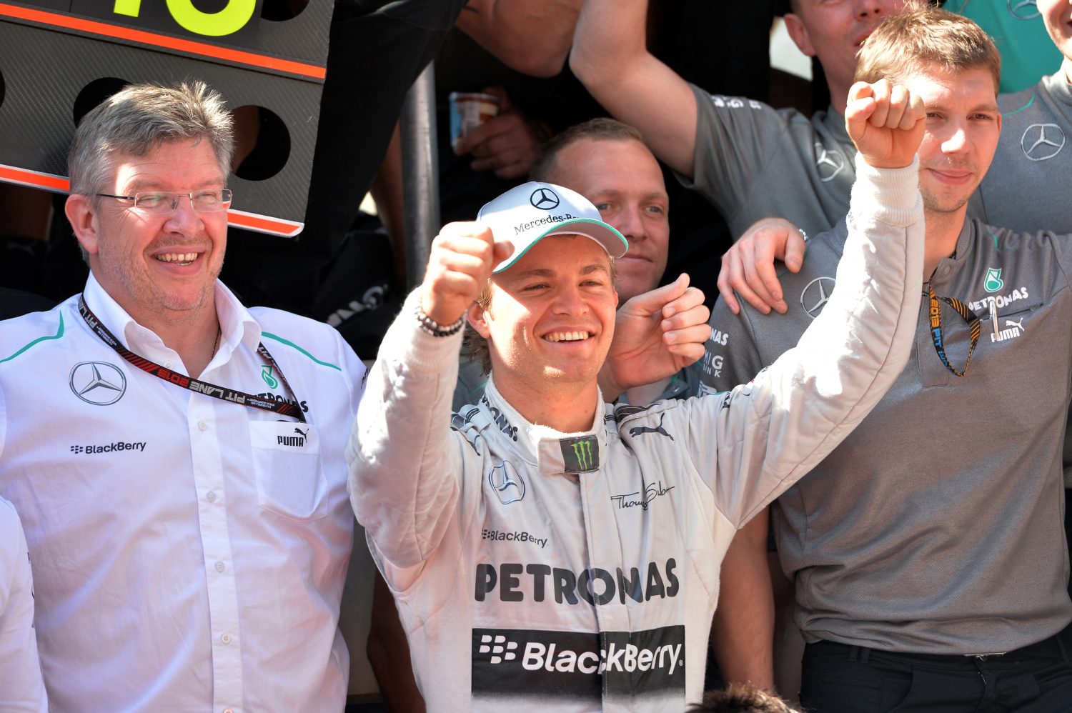 Brawn wil dat ‘taaie’ Rosberg de titel wint