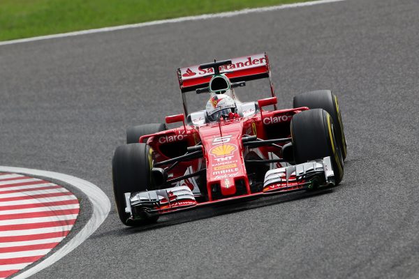 Formula One World Championship 2016, Round 17, Japanese Grand Prix, Suzuka, Japan, Friday 7 October 2016 - Sebastian Vettel (GER) Ferrari SF16-H.