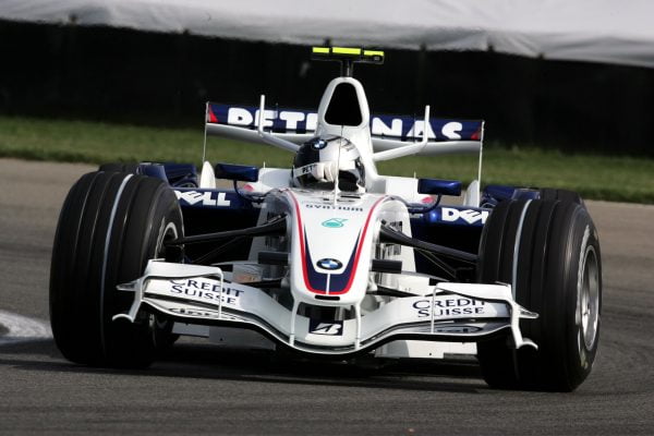 Sebastian Vettel (GER) BMW Sauber F1.07. Formula One World Championship, Rd 7, United States Grand Prix, Practice Day, Indianapolis, USA, Friday 15 June 2007. DIGITAL IMAGE