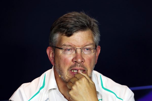 Formula One World Championship 2013, Round 12, Italian Grand Prix, Monza, Italy, Friday 6 September 2013 - Ross Brawn (GBR) Mercedes AMG F1 Team Principal in the FIA Press Conference.