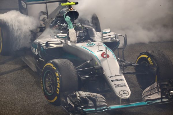 Formula One World Championship 2016, Round 21, Abu Dhabi Grand Prix, Abu Dhabi, United Arab Emirates, Sunday 27 November 2016 - nd place and new world champion Nico Rosberg (GER) Mercedes AMG Petronas F1 W07.