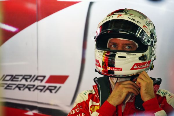 Formula One World Championship 2016, Round 20, Brazilian Grand Prix, Sao Paulo, Brazil, Friday 11 November 2016 - Sebastian Vettel (GER) Ferrari.