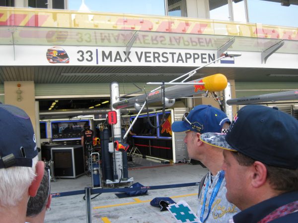 Genieten van de pitwalk