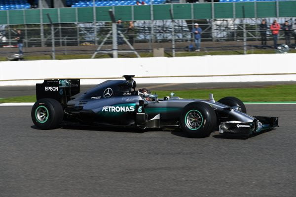 www.sutton-images.com Pascal Wehrlein (GER) Mercedes AMG F1 W05 at Formula One Testing, Day Two, Silverstone, England, Wednesday 13 July 2016.