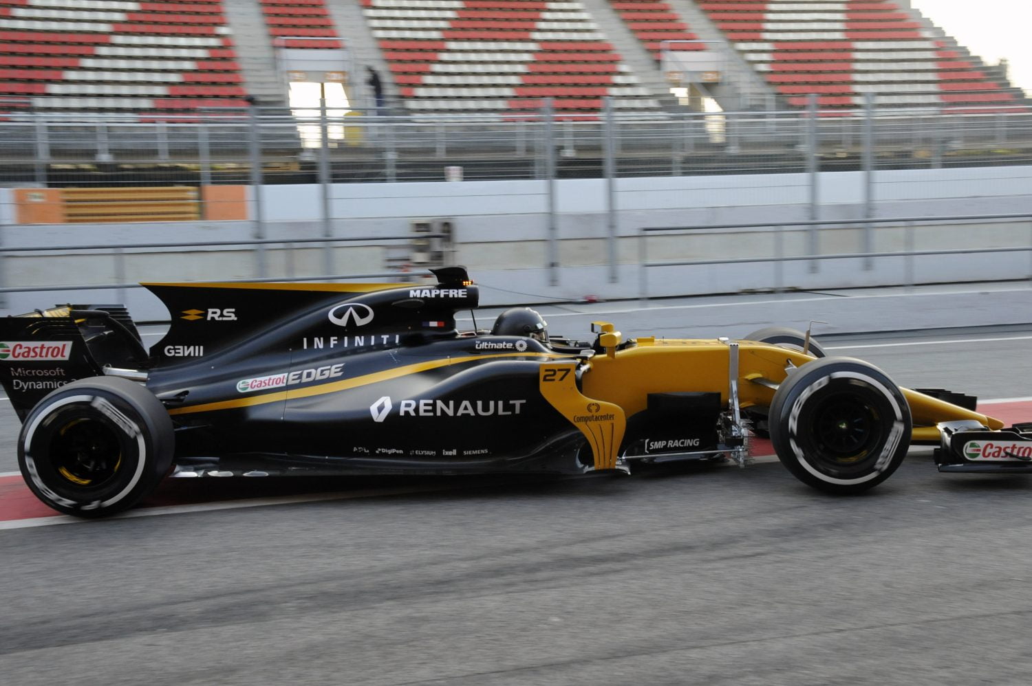 F1 Testing Day One
