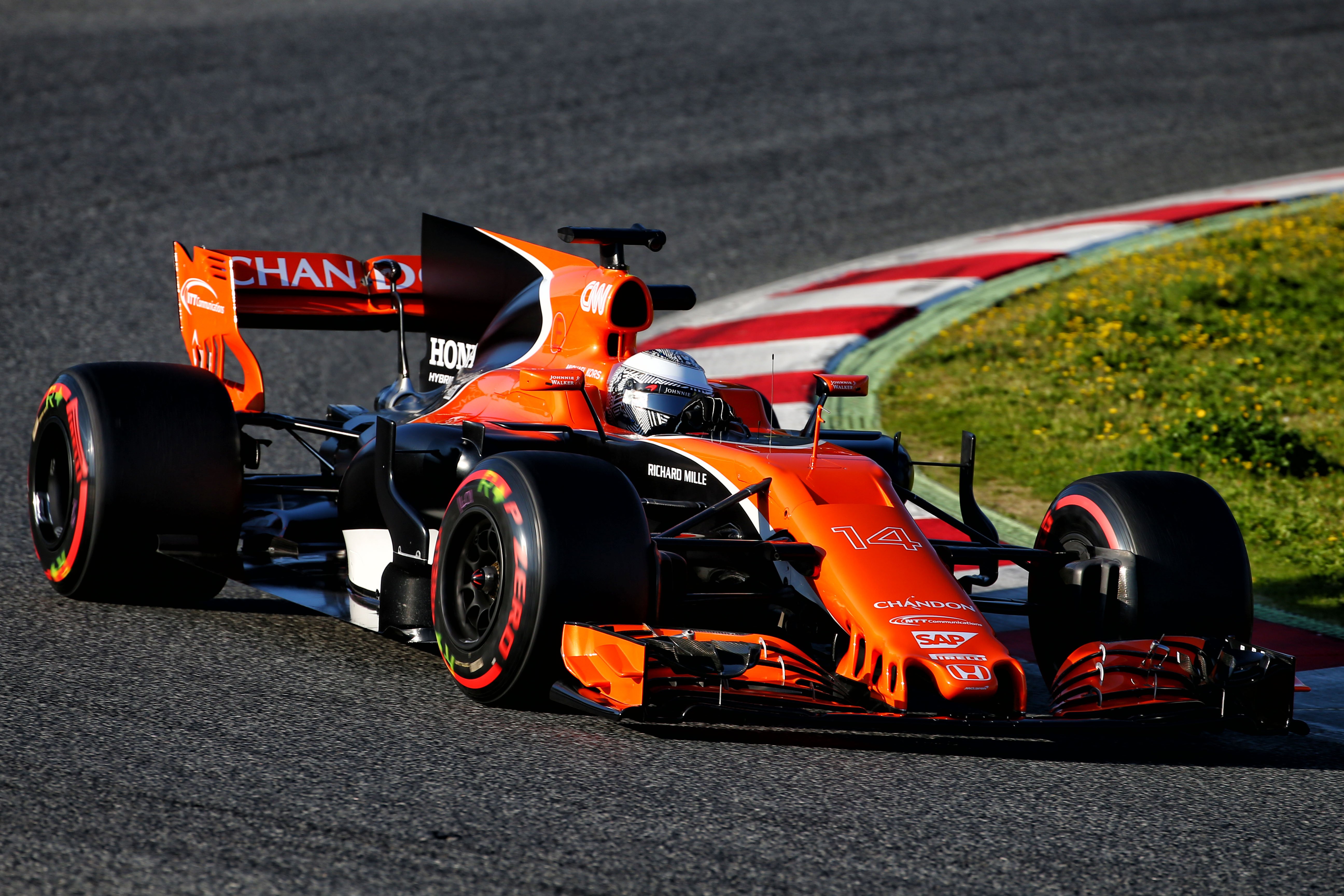 Alonso Formule 1 test