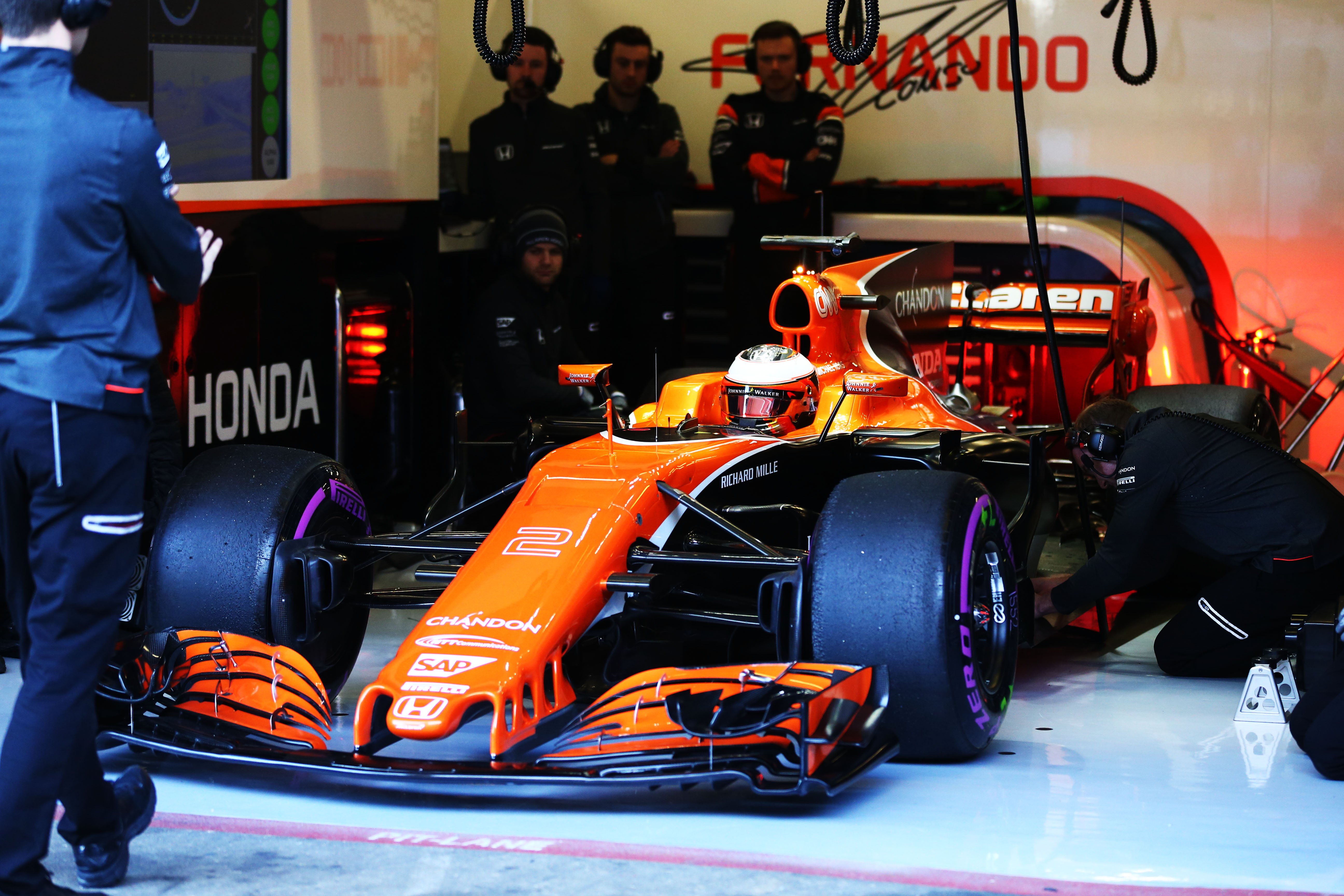 Formule 1 Vandoorne McLaren Testing F1 2017 Barcelona