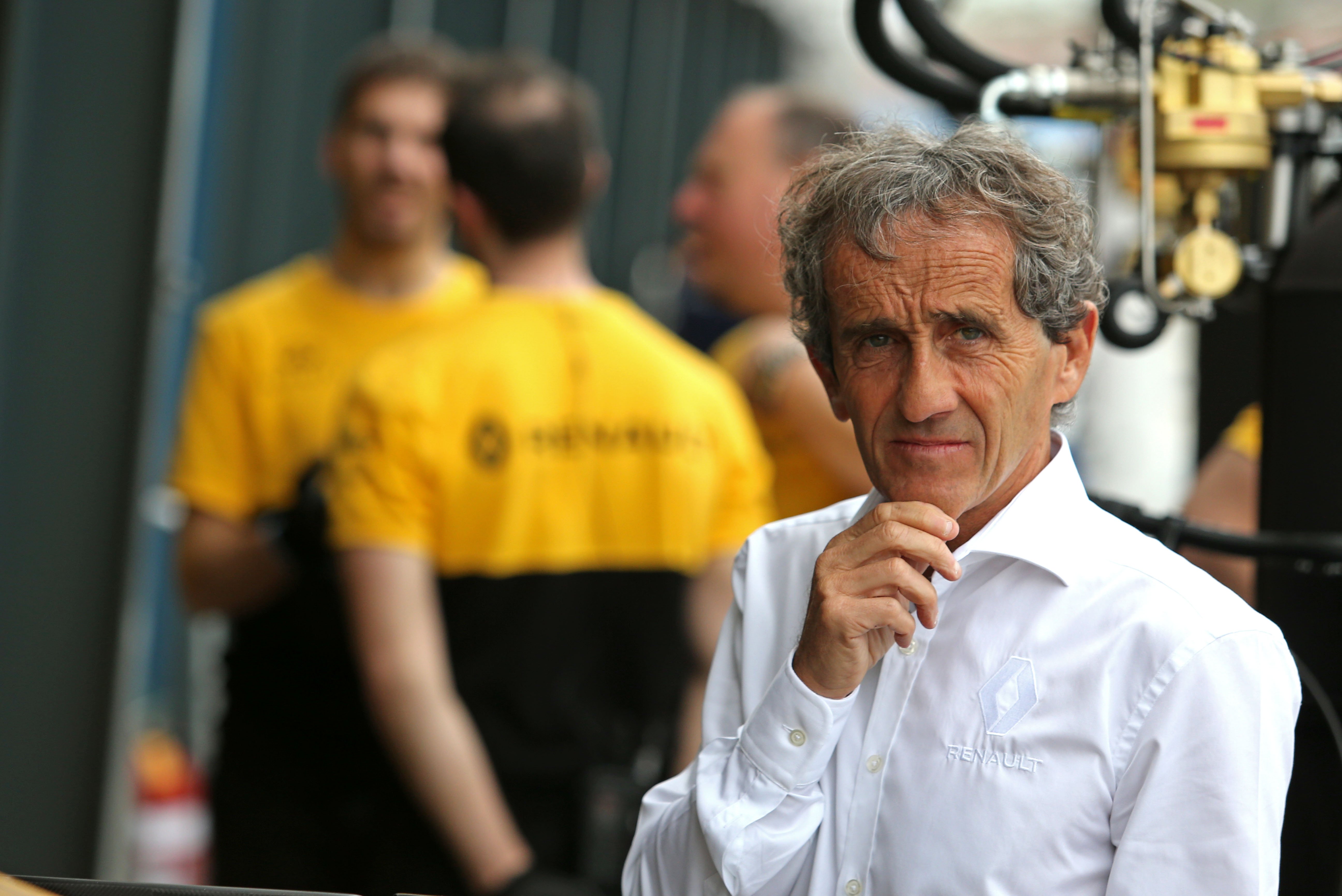 F1 Alain Prost Banden Renault