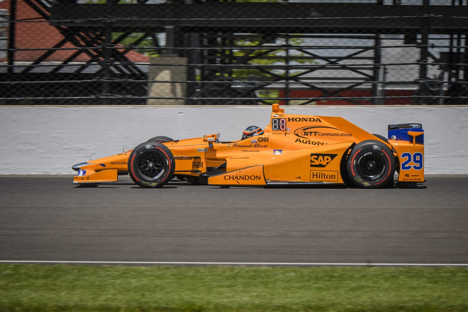 Alonso kwalificeert zich als vijfde voor Indy 500