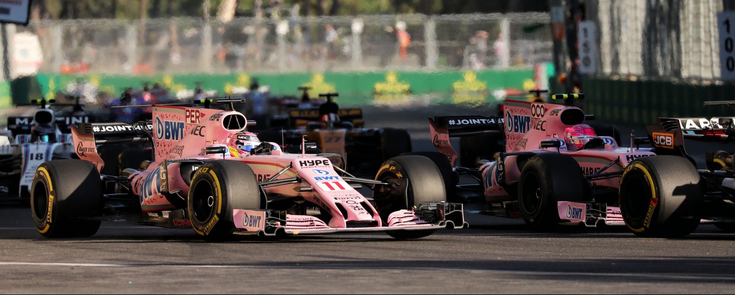 Force India gaat Pérez en Ocon toespreken