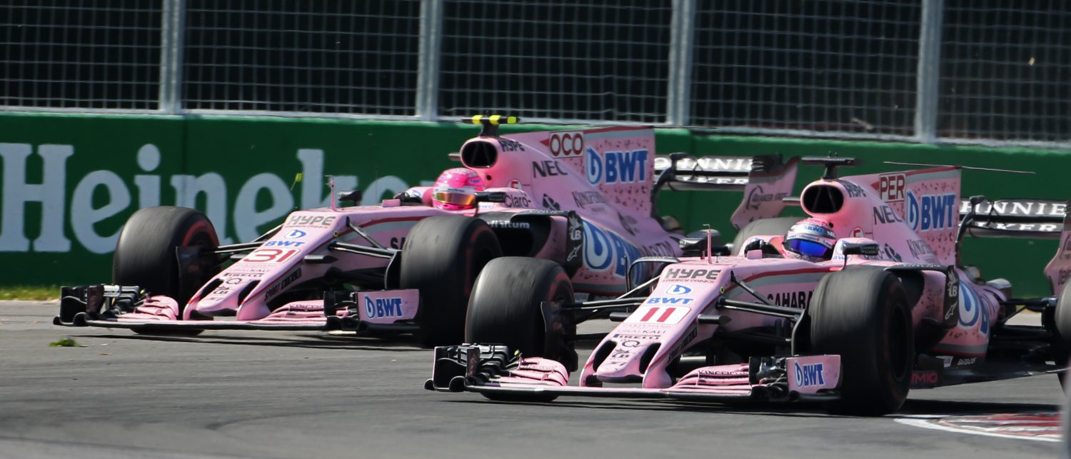Gekibbel bij Force India na mooi resultaat