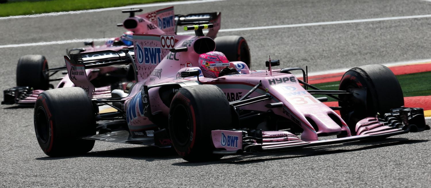 Ocon noemt actie van Pérez ‘kinderlijk’