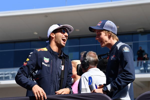 ricciardo en hartley austin