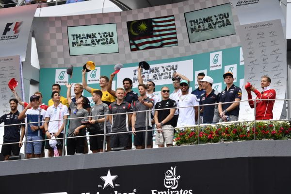 podium Grand Prix Malaysia 2017