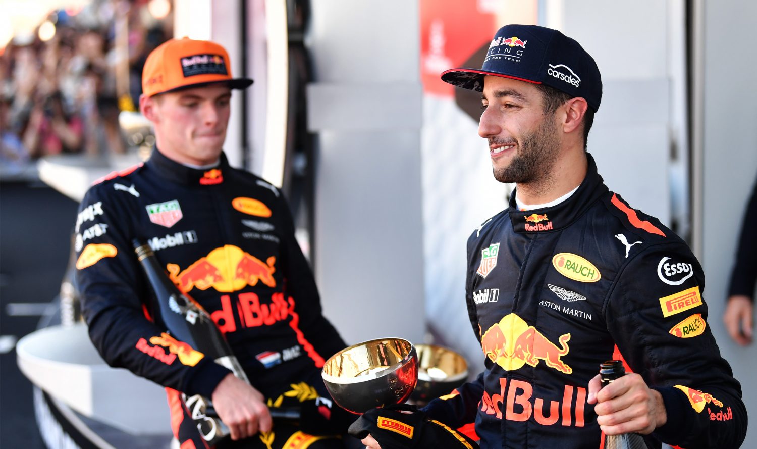 Horner wil Verstappen en Ricciardo langer bij Red Bull houden