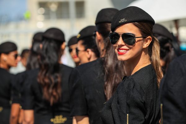 gridgirls Abu Dhabi Grand Prix Race