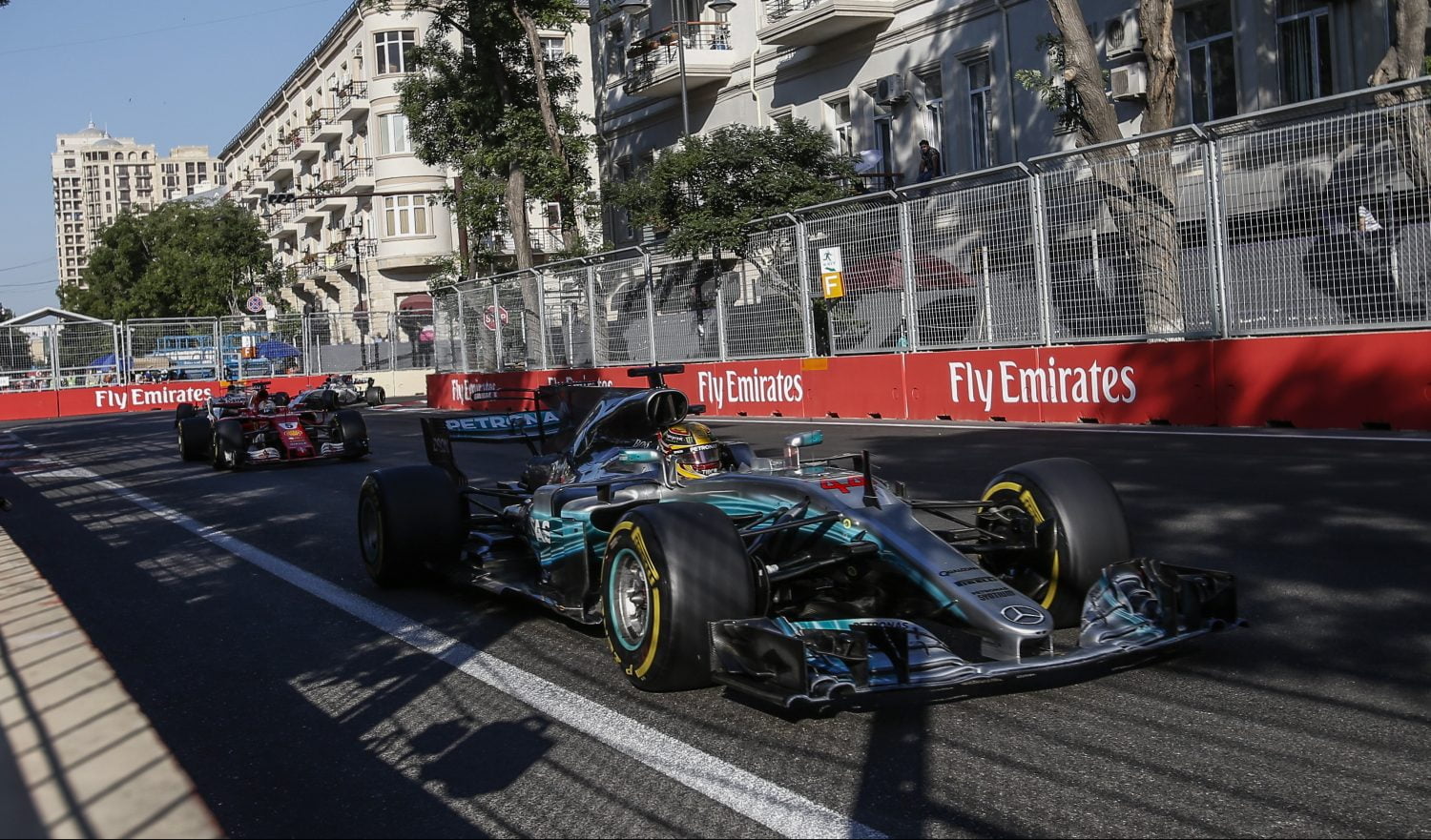 Hamilton waarschuwde Vettel na Bakoe-incident