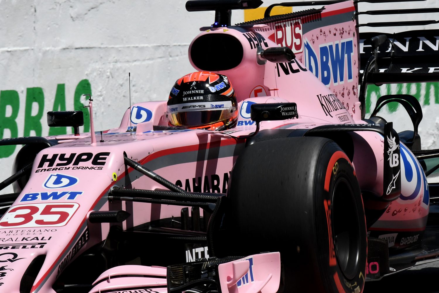 Force India ziet in Russell optie voor lange termijn