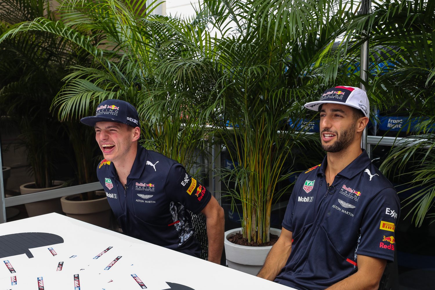 Verstappen hoopt dat Ricciardo en hij nog lang teamgenoten zullen blijven